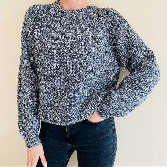 Vintage Nuovo long sleeve crew neck wool blend pullover sweater - Picture 4 of 8